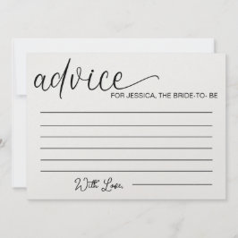 Ratschläge für die Begleitung von Brautpartys Einladung