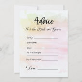 Ratschläge für die Braut- und Gräuelrosa-Sterne Einladung (Vorderseite)