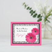 Ratschläge für die Graduate Cards Hinweiskarte (Stehend Vorderseite)