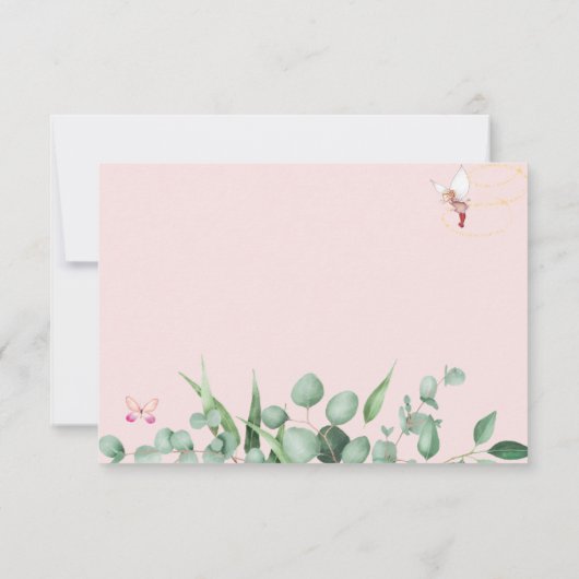 Ratschläge für die junge Mutter Dankeskarte (Rückseite)