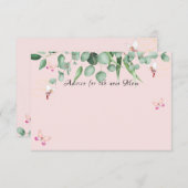 Ratschläge für die junge Mutter Dankeskarte (Vorne/Hinten)