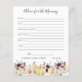 Ratschläge für die Mama | Baby Showspiel