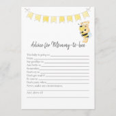 Ratschläge für die Mama-zu-Game Teddy Bärenkarte Programm (Vorderseite)