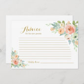 Ratschläge für die Mutter Einladung (Vorne/Hinten)