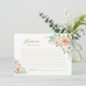 Ratschläge für die Mutter Einladung (Stehend Vorderseite)