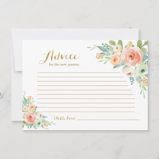 Ratschläge für die Mutter Einladung (Vorderseite)