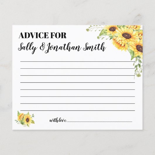 Ratschläge für die zweisprachige Babyduschkarte fü (Vorderseite)