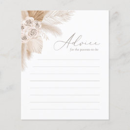 Ratschläge für Eltern Boho Pampas Grass Baby Showe