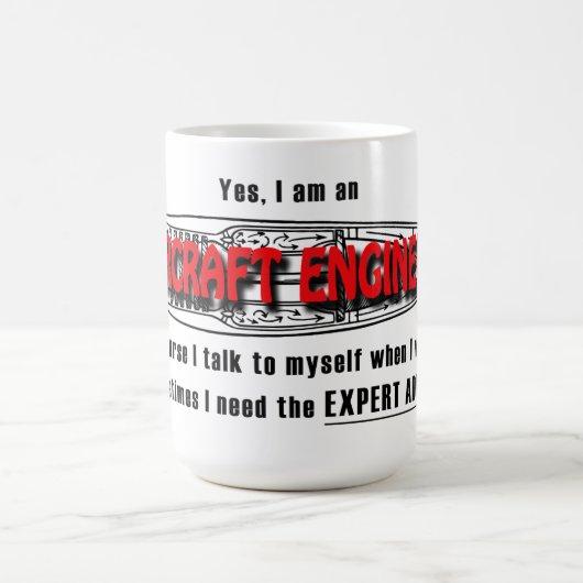 Ratschläge für Flugzeugingenieur: Klassische Tasse (Mittel)