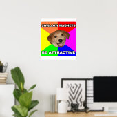 Ratschläge für Hunde Schluckmagnete Poster (Heimbüro)