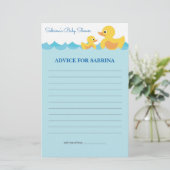 Ratschläge für Mama als Duck-Baby-Duckspiel (Stehend Vorderseite)