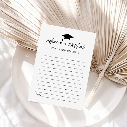 Ratschläge für Minimalistische Hochschulabsolvente Mitteilungskarte