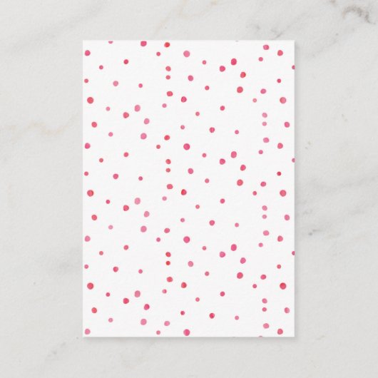 Ratschläge für neue Eltern Baby Shower Karten (Rückseite)