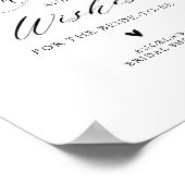 Ratschläge für weinrosa Brautparty Poster (Ecke)