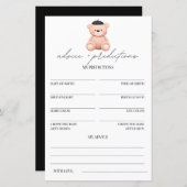 Ratschläge und Vorhersagen Bonjour Bebe Baby Showe (Vorne/Hinten)