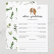Ratschläge und Vorhersagen für Beagle Baby Shower 