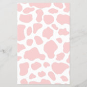 Ratschläge und Vorhersagen Kuh Pink Rustikale Baby Flyer (Hinten)