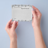 Ratschläge und Wünsche für eine Brautparty-Karte Flyer (Gruppe)