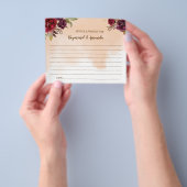 Ratschläge und Wünsche für eine Karte mit doppelte (Gruppe)