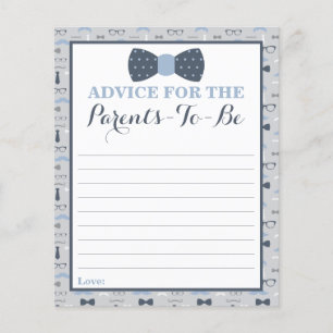 Ratschläge und Wünsche Karte, Kleiner Mann