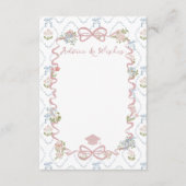 Ratschläge und Wünsche Wildblumen-Abschlusskarte Einladung (Vorderseite)