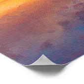 Ratschläge vom Ocean Dusk Driftwood Beach Poster (Ecke)