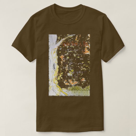 Ratschläge von einem Baum T-Shirt (Design vorne)