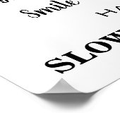 Ratschläge von einer Schlange nach unten Poster (Ecke)