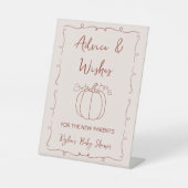 Ratschläge & Wünsche Herbstdusche Sockelschild (Vorderseite)