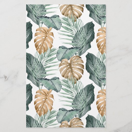 Ratschläge zum tropischen Brautparty (Rückseite)