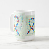 Rätsel-Aufklärung, Engel-Tasse Kaffeetasse (Vorderseite Links)