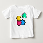 Rätsel Baby T-shirt (Vorderseite)