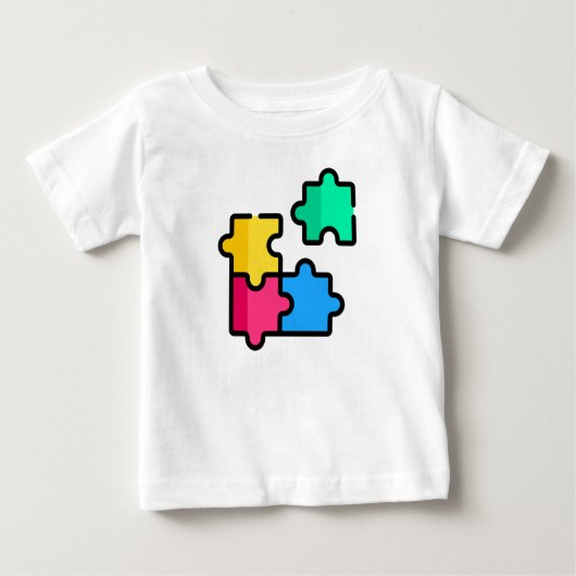 Rätsel Baby T-shirt (Vorderseite)