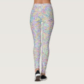 Rätsel beim Suchen von Wörtern Leggings (Rückseite)
