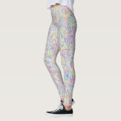 Rätsel beim Suchen von Wörtern Leggings (Links)