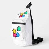 Rätsel Crossbody Bag (Rechte Ecke)