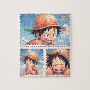 Rätsel der Anime-Postage-Briefmarke Puzzle