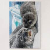 Rätsel der arktischen Siegel Puzzle (Vertikal)