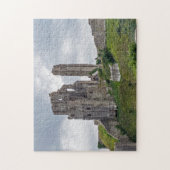 Rätsel der Aussicht auf das Schloss Corfe Puzzle (Vertikal)