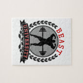 Rätsel der Biest-Universität Bodybuilding 8x10 Puzzle (Horizontal)