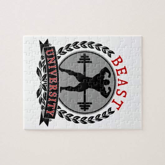 Rätsel der Biest-Universität Bodybuilding 8x10 Puzzle (Horizontal)