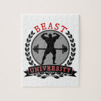 Rätsel der Biest-Universität Bodybuilding 8x10
