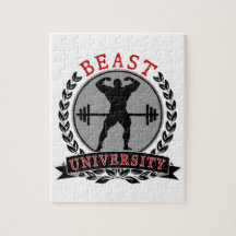 Rätsel der Biest-Universität Bodybuilding 8x10