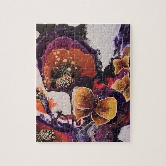 Rätsel der Blume Puzzle (Vertikal)