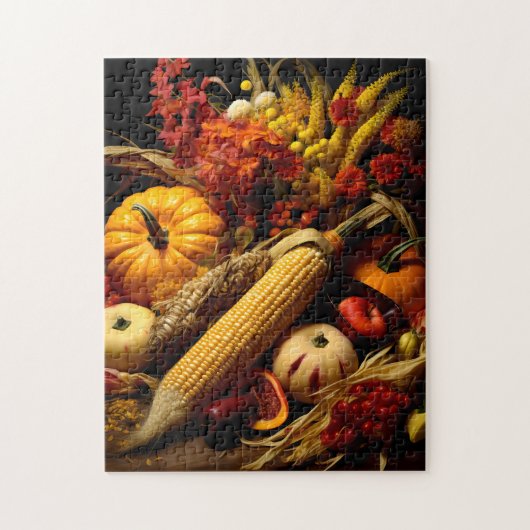 Rätsel der Bountiful Fall Harvest Puzzle (Vertikal)