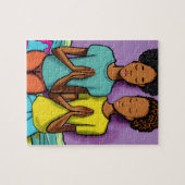 Rätsel der Christlichen Schwarzen Kunst Puzzle (Horizontal)