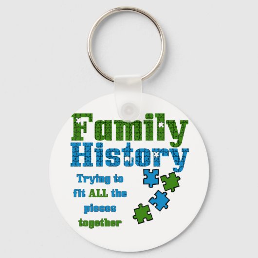 Rätsel der Familiengeschichte Schlüsselanhänger (Vorderseite)