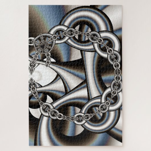 Rätsel der Fraktale Puzzle (Vertikal)