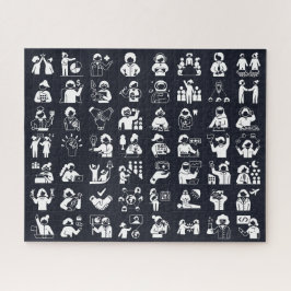 Rätsel der Frauen neu definieren Puzzle
