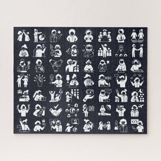 Rätsel der Frauen neu definieren Puzzle (Horizontal)